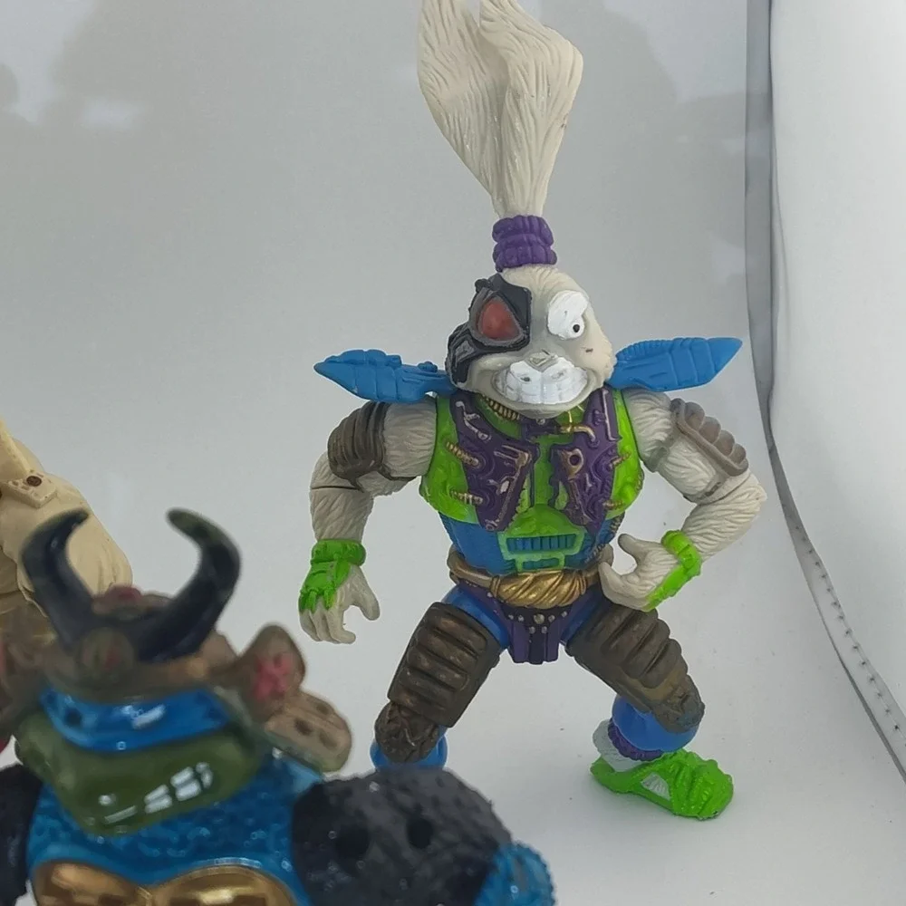 Vintage TMNT action figures Teenage Mutant Ninja Turtles Leonardo Space Usagi - Picture 6 of 16